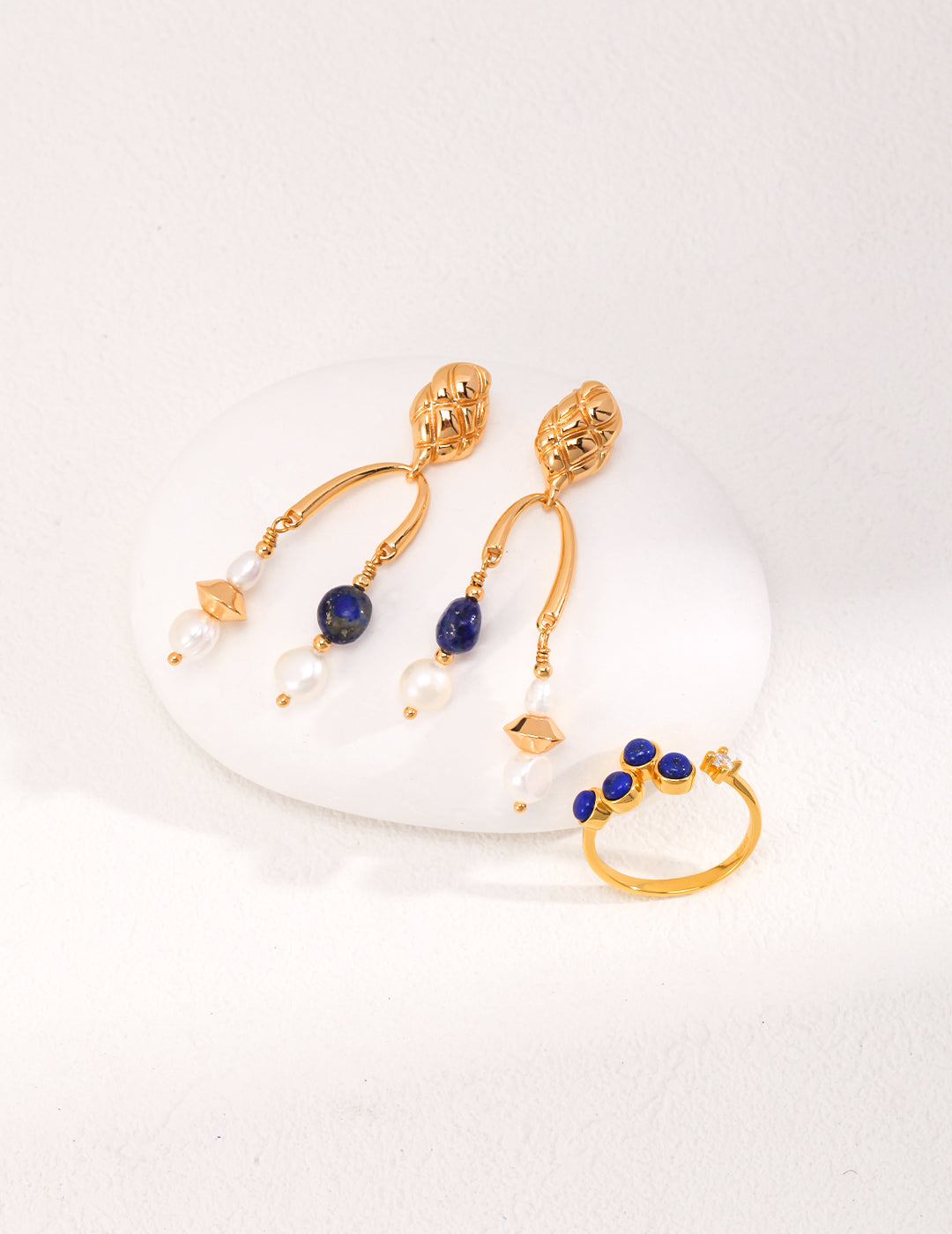 S925 Lapis Lazuli Romantic Earrings