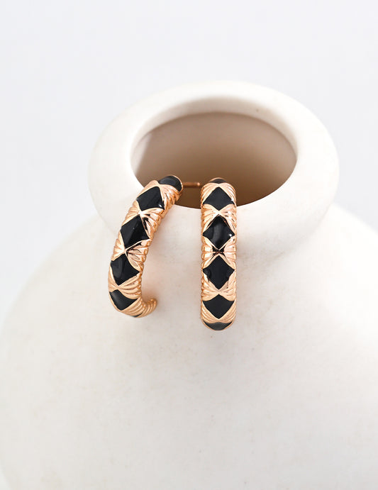 Midnight Elegance Hoops