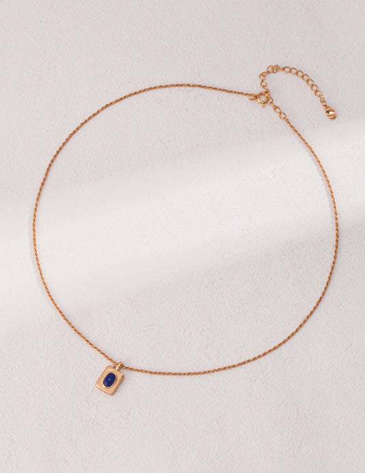 S925 Lapis Lazuli Necklace
