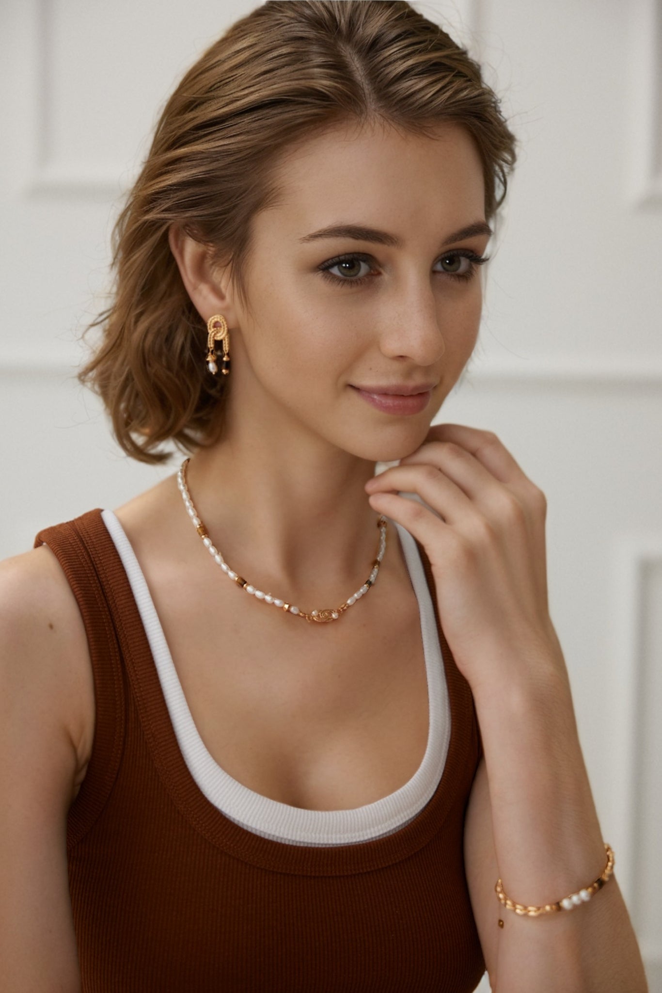 Eternal Love Pearl Set - Necklace