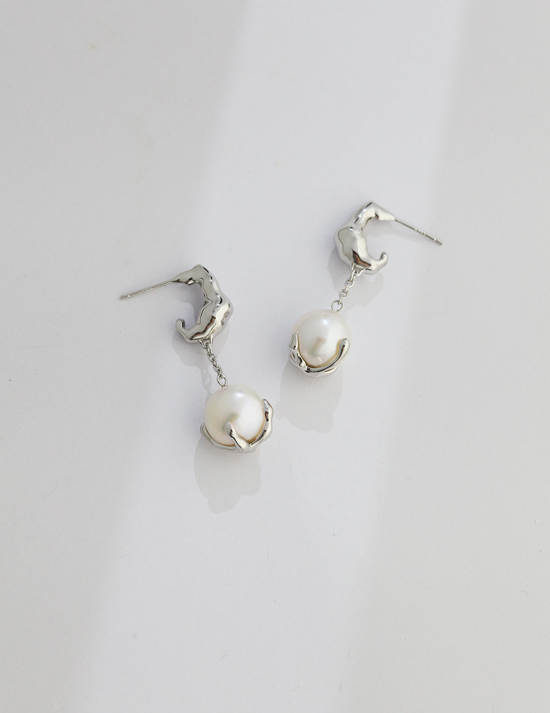 S925 Baroque Pearls Earrings