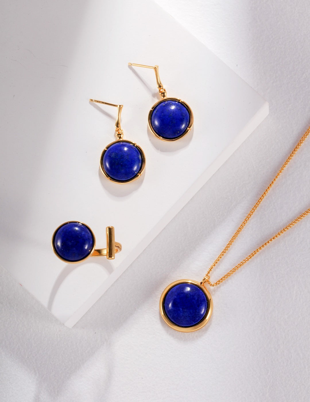 S925 Lapis Lazuli Earrings