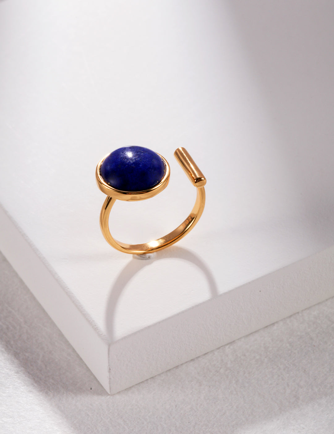 S925 Lapis Lazuli Open-ended Ring - Lucianna Fine Jewelry