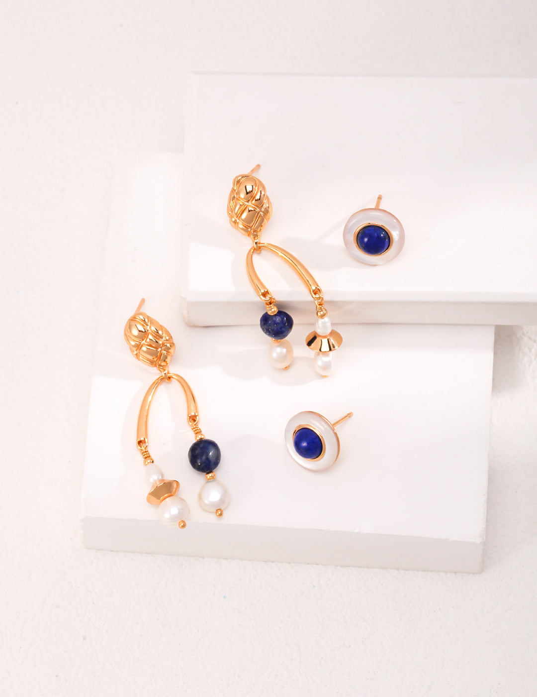 S925 Lapis Lazuli Romantic Earrings