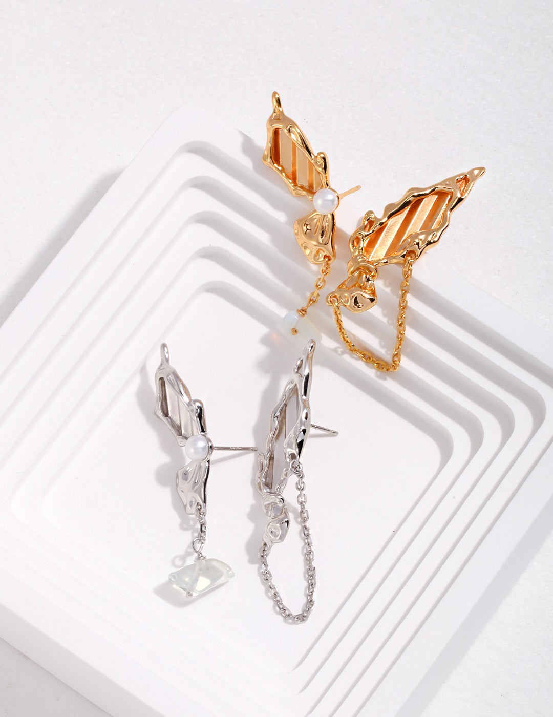 Butterfly Reverie Set - Earrings - Lucianna Fine Jewelry