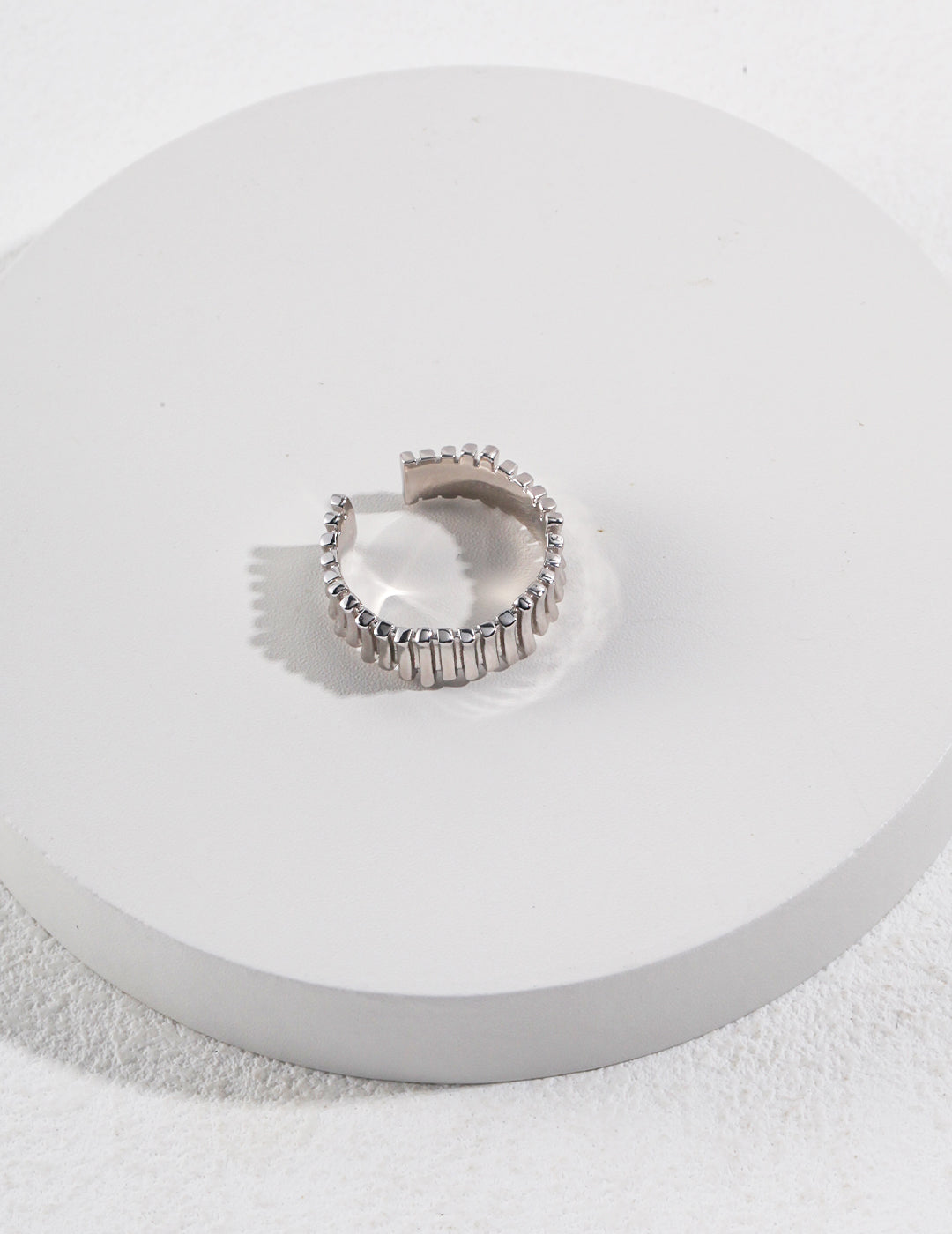 S925 Gear Series Adjustable Ring - Lucianna Fine Jewelry