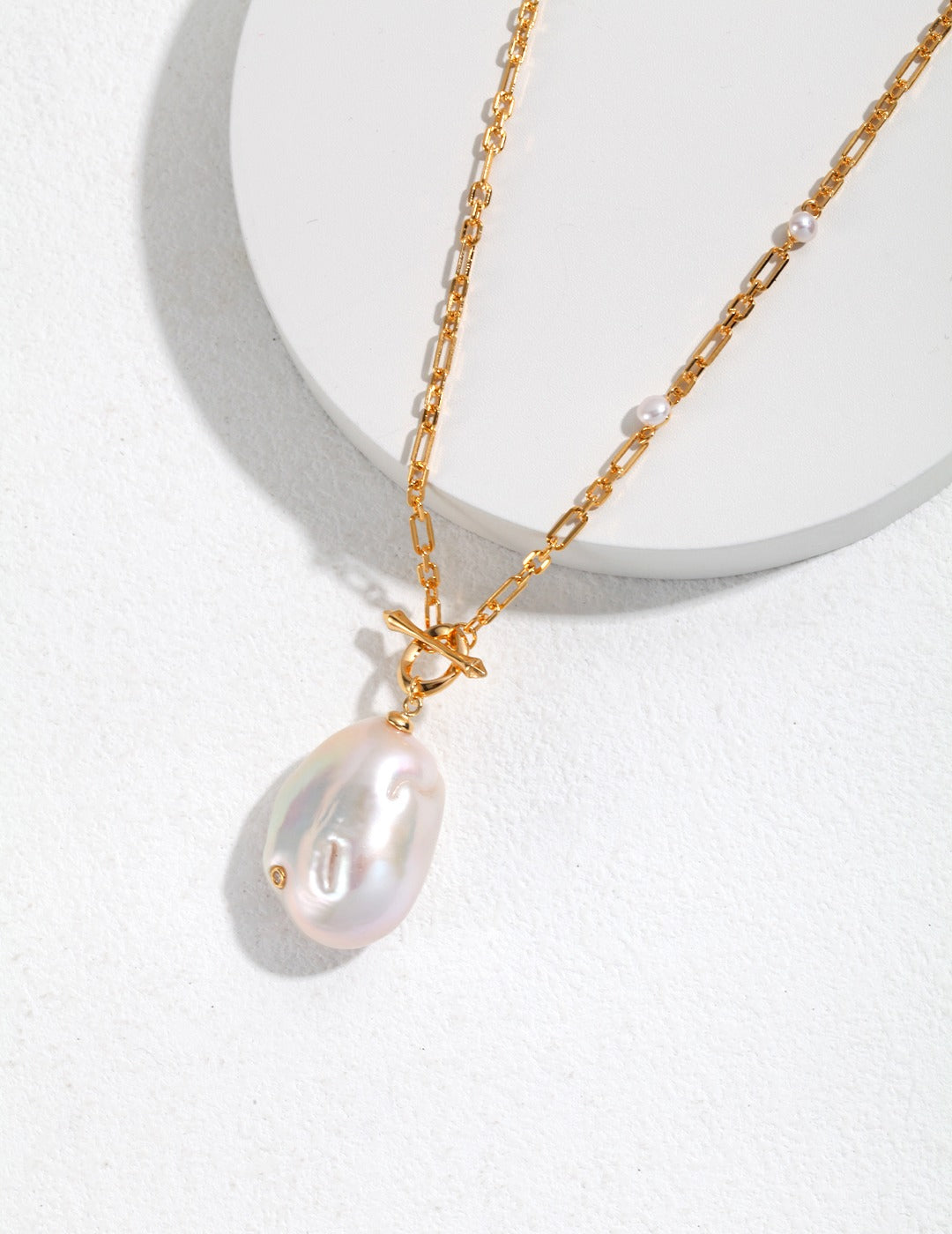 S925 Baroque Pearls Necklace