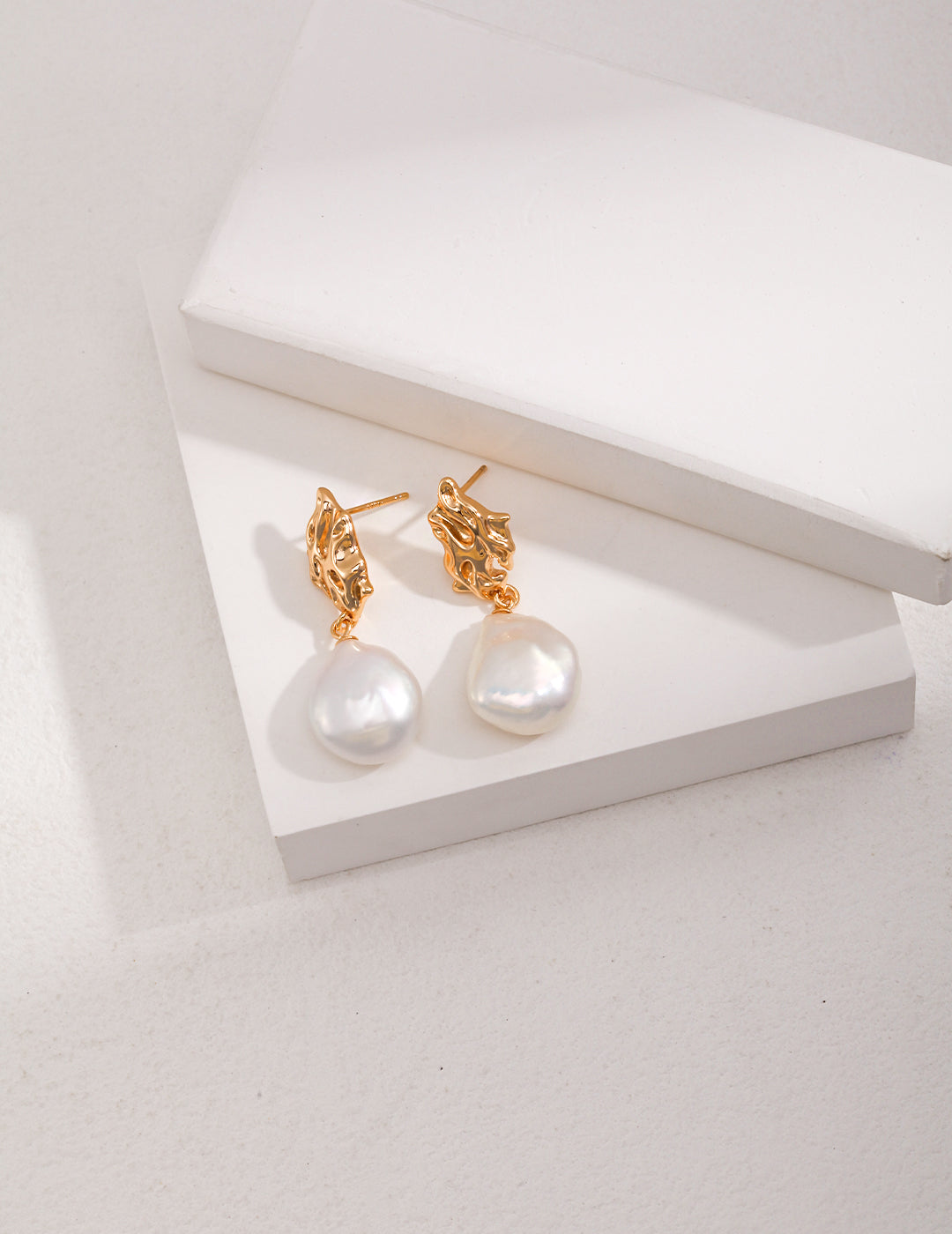 S925 Baroque Pearls Earrings - Lucianna Fine Jewelry