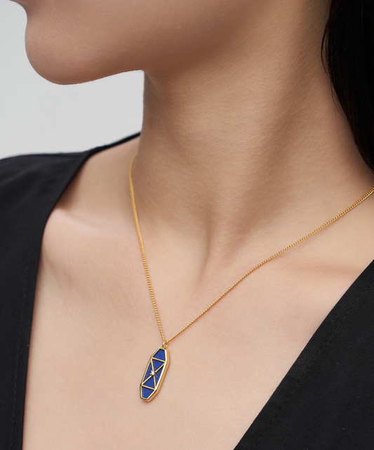 S925 Lapis Lazuli Necklace