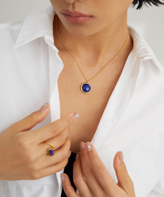 S925 Lapis Lazuli Necklace