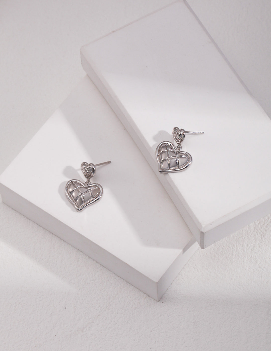 S925 Heart Shape Earrings