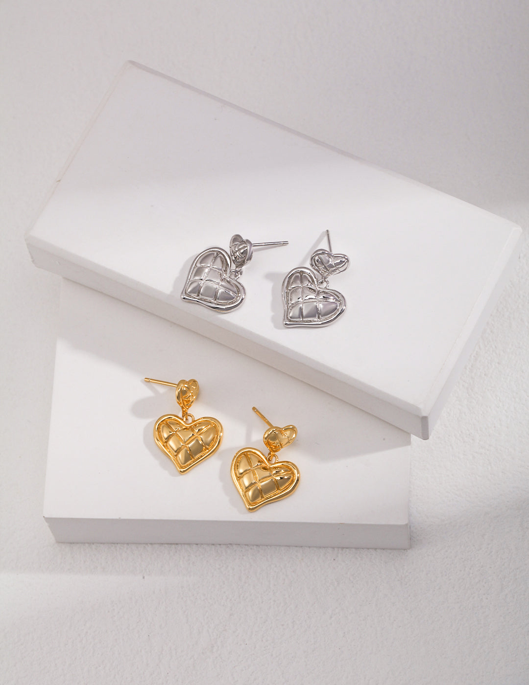 S925 Heart Shape Earrings