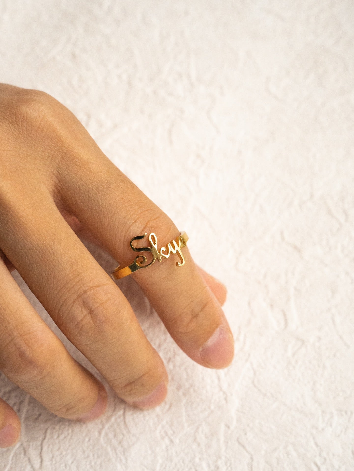 S925 Personalized Ring