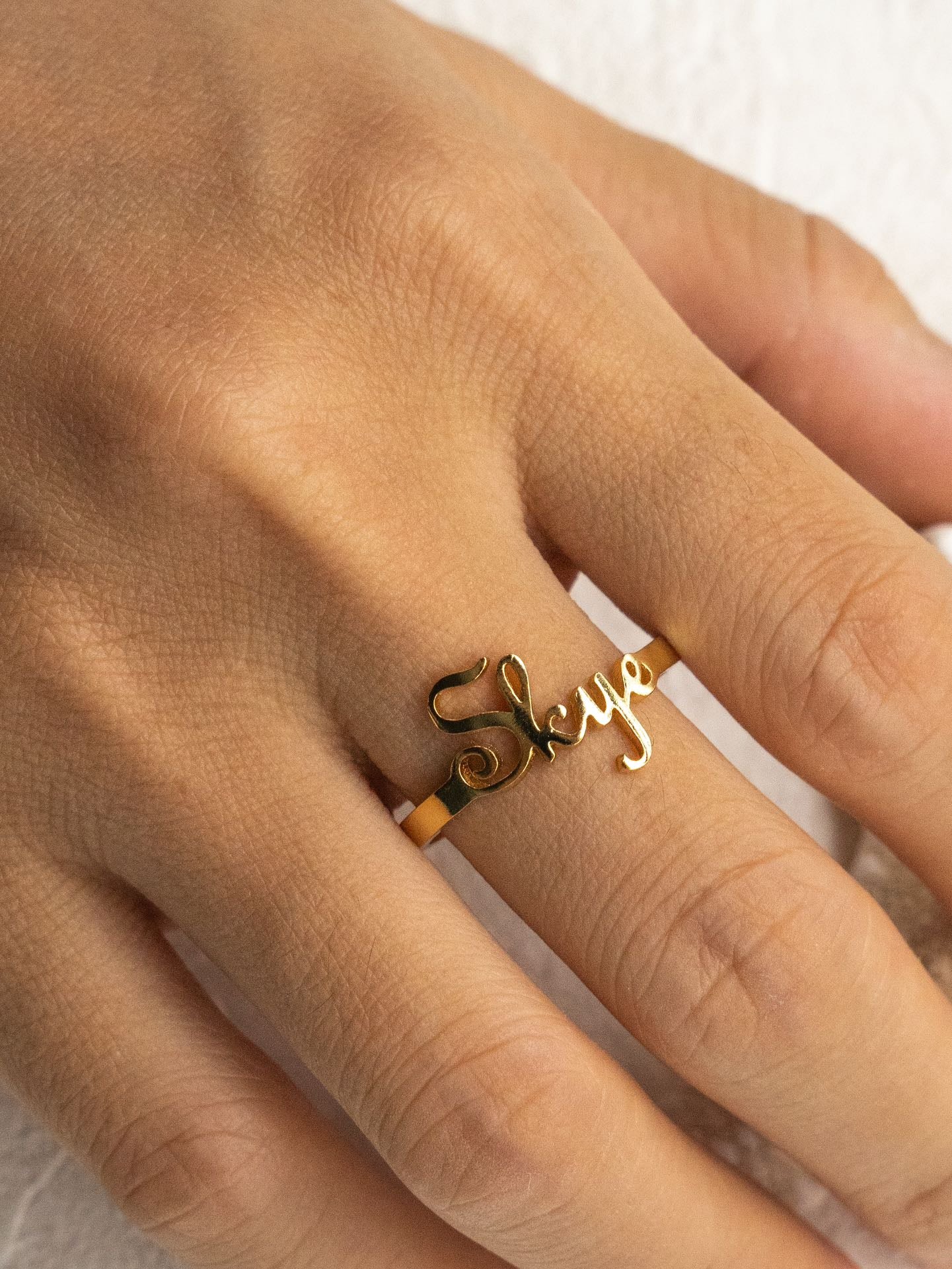 S925 Personalized Ring