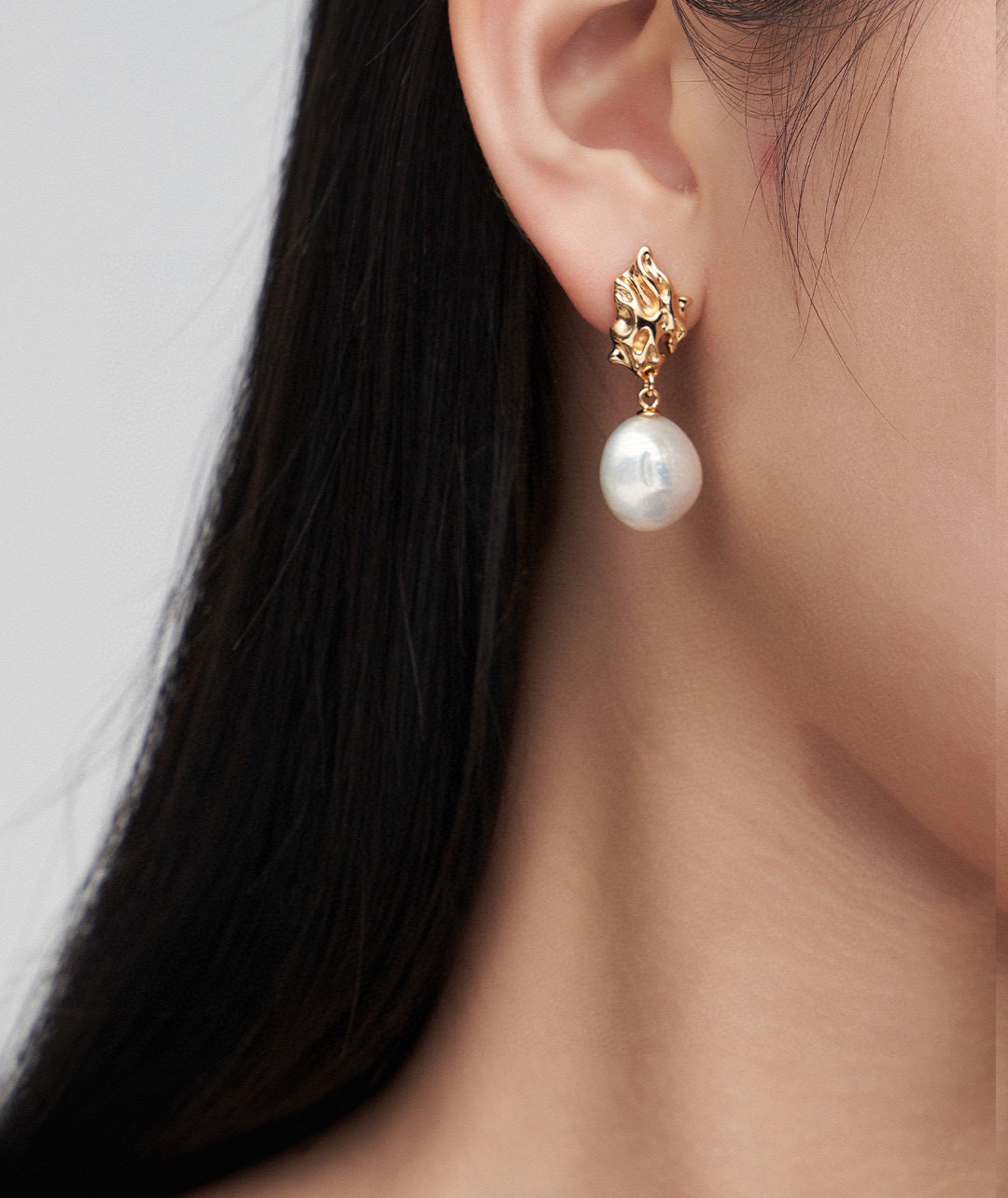 S925 Baroque Pearls Earrings - Lucianna Fine Jewelry