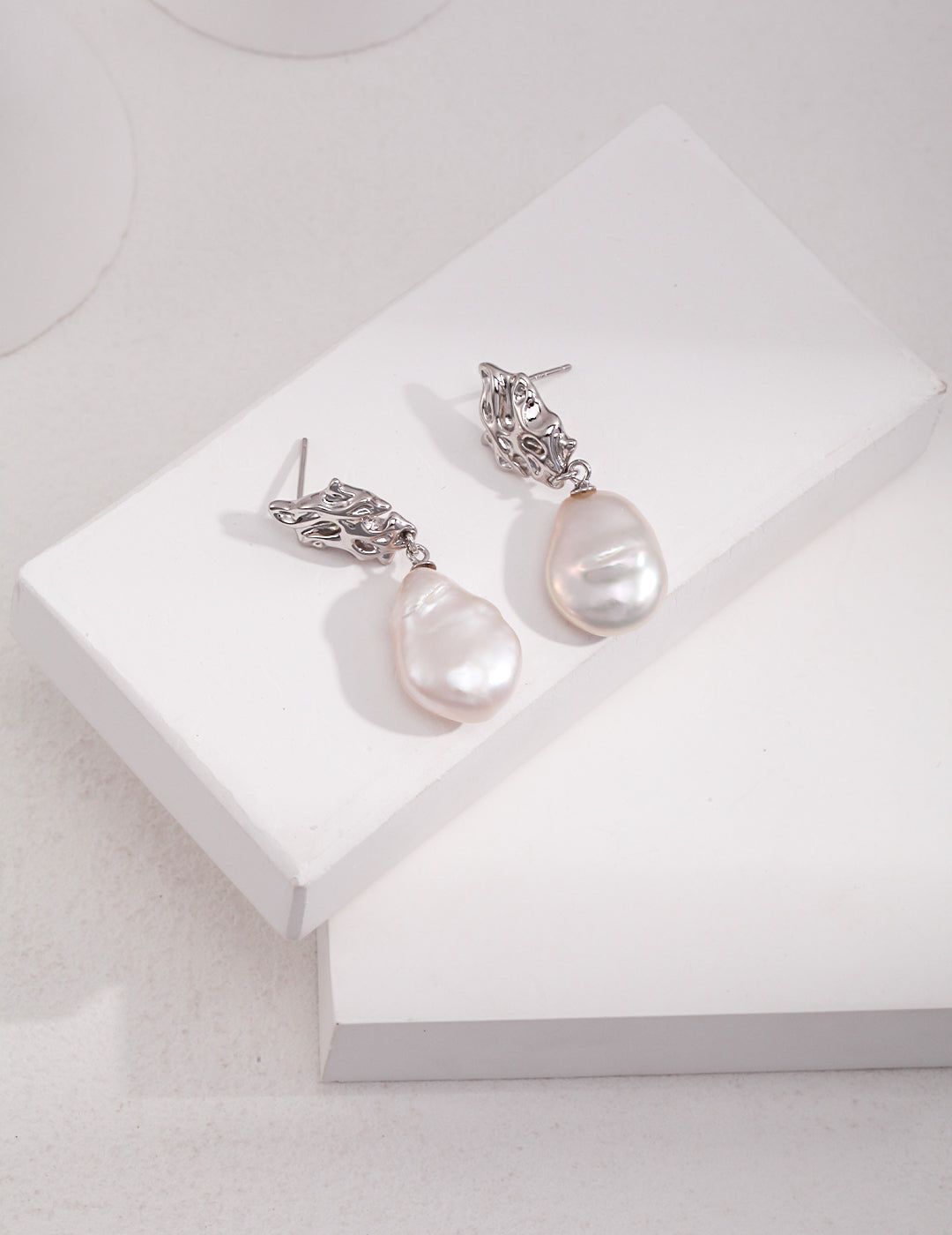 S925 Baroque Pearls Earrings - Lucianna Fine Jewelry