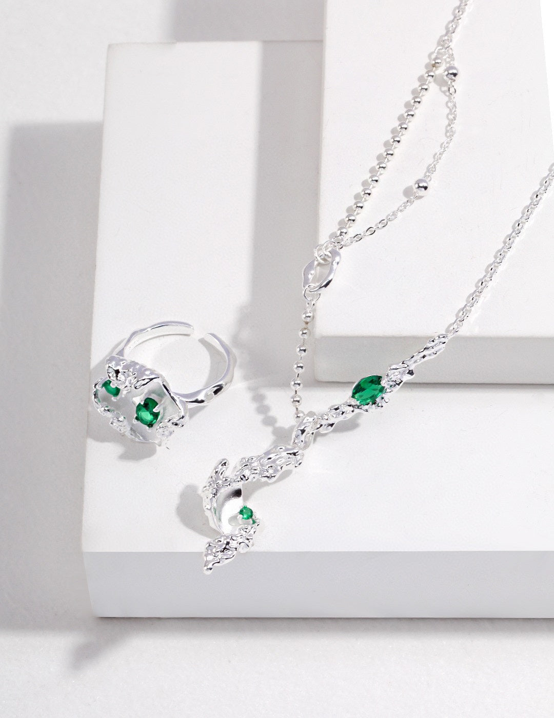 S925 Leaf Necklace