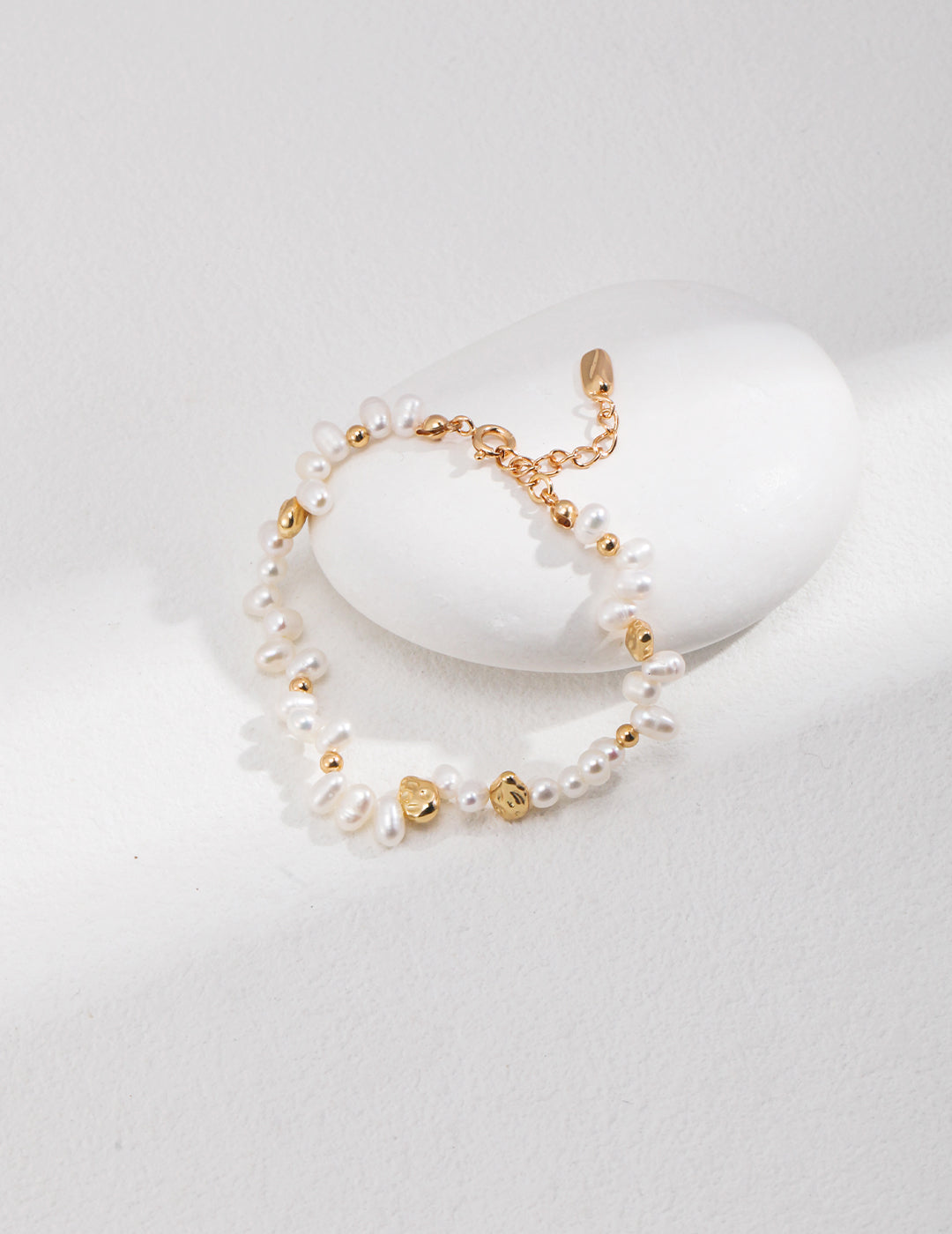 S925 Scattered Pearl Bracelet