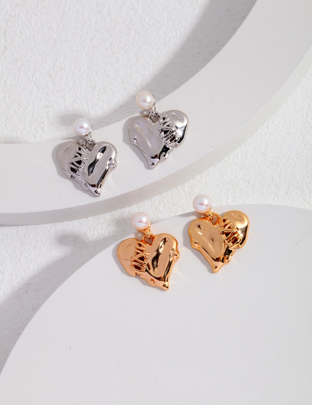 Lustrous Love Set - Earrings