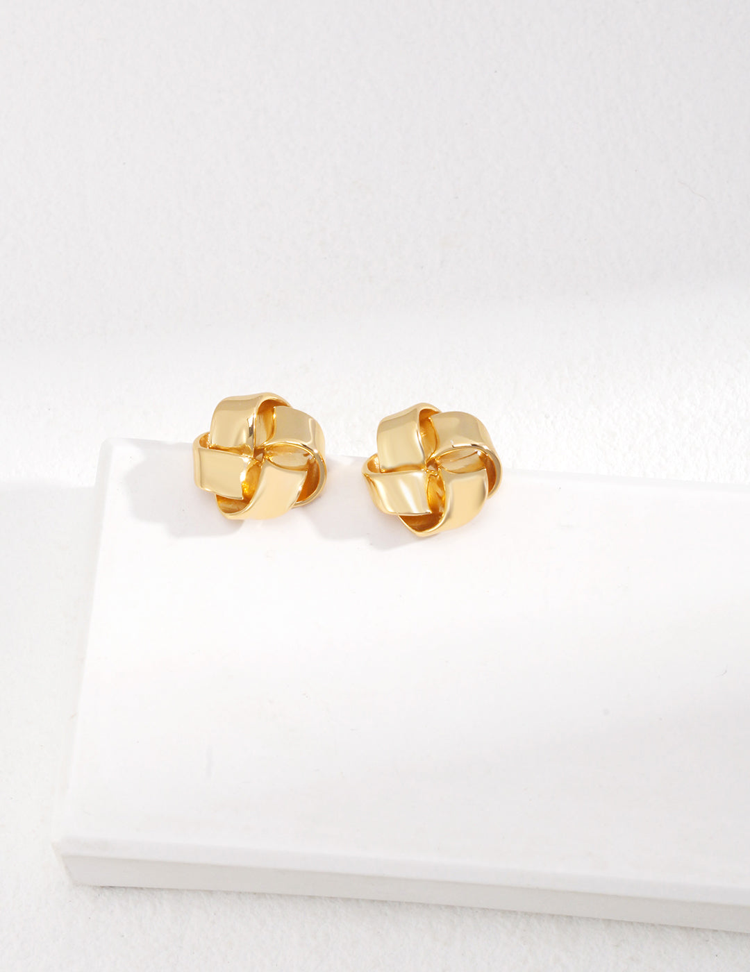 S925 Knot Studs Earrings